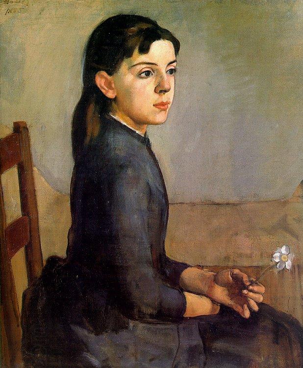 Ferdinand Hodler Portrait of Louise-Delphine Duchosal China oil painting art